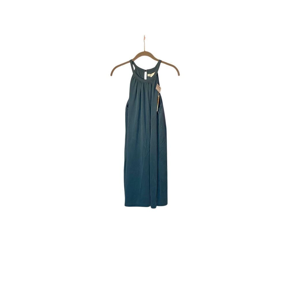 NWT C & C California sleeveless green midi dress size medium